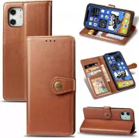 Luxe PU Lederen Wallet Case Geschikt Voor Oppo Find X3 Neo (5G) - Portemonnee Book Case Flip Cover Hoesje Met Multi Stand Functie - Kaarthouder Card Case Beschermhoes Sleeve Met Pa