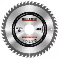 Kreator KRT020411 Zaagblad hout 165 mm - 48T