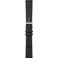 Nokia Leren bandje - Withings Steel HR (36mm) - Zwart