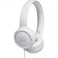 JBL T500 - On-ear koptelefoon - Wit