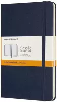 Moleskine Classic Notitieboek - Medium - Hardcover - Gelinieerd - Saffier Blauw