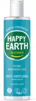 Happy Earth Pure Shower Gel Cedar Lime 300 ml - 100% natuurlijk