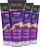 4x John Frieda Frizz Ease Miraculous Recovery Conditioner 250 ml