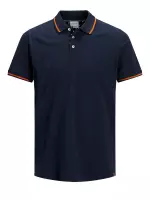 Jack & Jones Poloshirt Jorcanyon Ditsy Aop Ss Polo 12189096 Navy Blazer/reg Mannen Maat - S