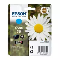 Originele inkt cartridge Epson C13T18024010 Cyaan