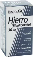 Health Aid Hierro Bisglicinato 30 Mg 90 Comp