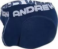 Andrew Christian Happy Brief - Maat S - Heren Slip - Mannen Ondergoed - Navy