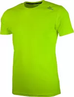 Rogelli Running T-shirt Basic Fluor Geel   S