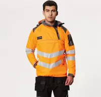 Regatta Mens Tactical Hi Vis Waterproof Reflective Overhead Bomber Jacket