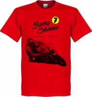 Barry Sheene T-Shirt - Rood - Kinderen - 140