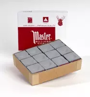 Biljartkrijt Master grijs - box 12st