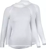 Avento Thermoshirt Lange Mouw Vrouwen - 2-Pack - Wit - Maat 40
