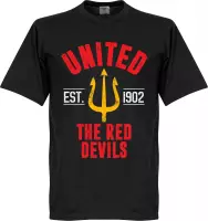 Manchester United Established T-Shirt  - L
