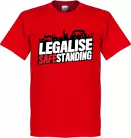 Legalise Safe Standing T-Shirt - M