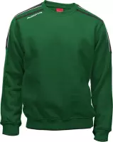 Masita | Striker Sweater Heren & Dames - Ronde hals - Duurzaam Materiaal - GREEN/BLACK - 140