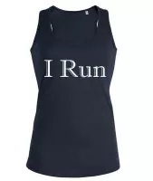 I Run dames sport shirt / hemd / top zwart - maat XL