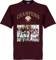 Qatar 2019 Celebration T-Shirt - Bordeaux Rood - L