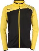 Kempa Emotion Classic Jacket Zwart-Mais Geel Maat 128