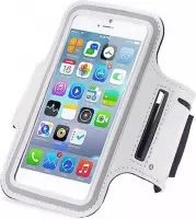 Sports armband case Wit White voor Apple iPhone 7