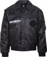 Fostex Garments - Security Jack with zip sleeves (kleur: Zwart / maat: 5XL)