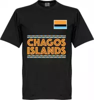 Chagos Islands Team T-Shirt - Zwart - XXL