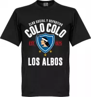 Colo Colo Established T-Shirt - Zwart - 5XL