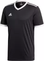 adidas Tabela 18 SS Jersey Teamshirt Heren Sportshirt - Maat M  - Mannen - zwart/wit