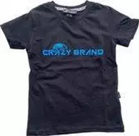 Kinder T-shirt kleur logo blauw