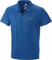 Columbia Cool News Short Sleeve Polo - Heren - Polo - Blauw