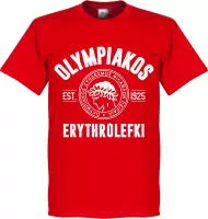 Olympiakos Established T-Shirt - Rood - M