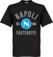 Napoli Established T-Shirt - Kinderen - Zwart  - 104