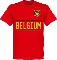 België Team T-Shirt 2020-2021 - Rood - 4XL