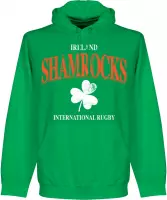 Ierland Rugby Hooded Sweater - Groen - L