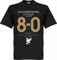 Liverpool CL 8-0 Record T-Shirt - XL