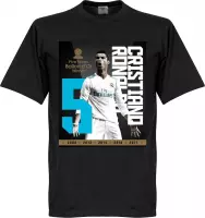Ronaldo Ballon D'Or 2017 T-Shirt - XXXXL