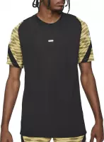 Nike Dri-FIT Strike 21  Sportshirt - Maat L  - Mannen - zwart/beige