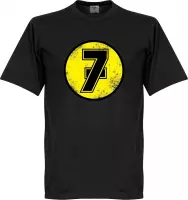 Barry Sheene No7 T-Shirt - Zwart - XXXL