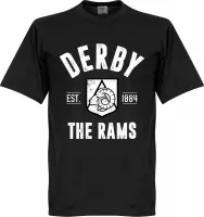 Derby Established T-Shirt - Zwart - XS