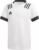 adidas Sportshirt - Maat 176  - Unisex - wit,zwart