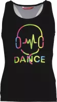 Papillon Dance Beat Sporttop - Maat 128  - Unisex - zwart - groen - geel - rood - blauw