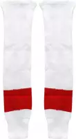 IJshockey sokken Detroit Redwings wit/rood Bambini