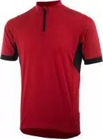 Rogelli Core Fietsshirt - Korte Mouwen - Heren - Rood, Zwart - Maat 2XL