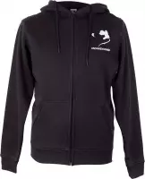 The Zipper Hoodie - Zwart - Maat S