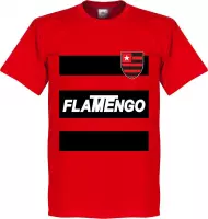 Flamengo Team T-Shirt - Rood - XXXXL