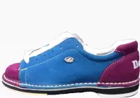 Bowling Bowlingschoenen Dexter Dames 'SST plum' mt 7 US = 37 eur, kleur paars en blauw, cashmere leather, alleen voor rechtshandige