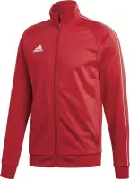 Adidas Core 18  Sportvest Heren - Power Red/White - Maat S