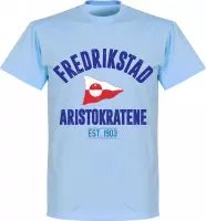 Fredrikstad Established T-shirt - Lichtblauw - M