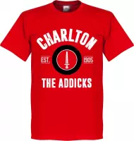 Charlton Athletic Established T-Shirt - Rood - XS