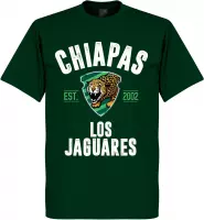 Chiapas Estabished T-Shirt - Donkergroen - S