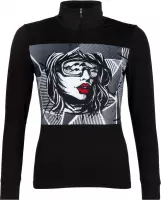 Icepeak Wintersportpully - Maat XL  - Vrouwen - zwart